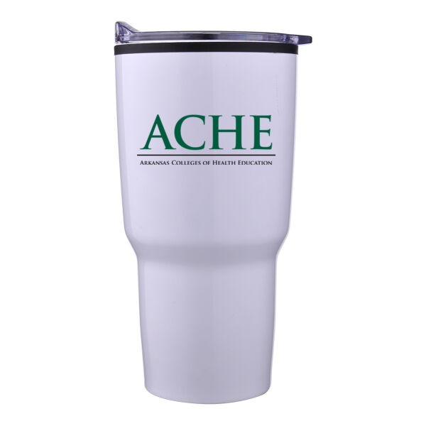 30 oz. Curved Body Tumbler W/ Lid and Custom Logo Thumbnail