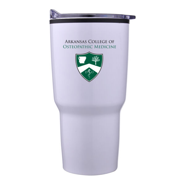 30 oz. Curved Body Tumbler W/ Lid Thumbnail