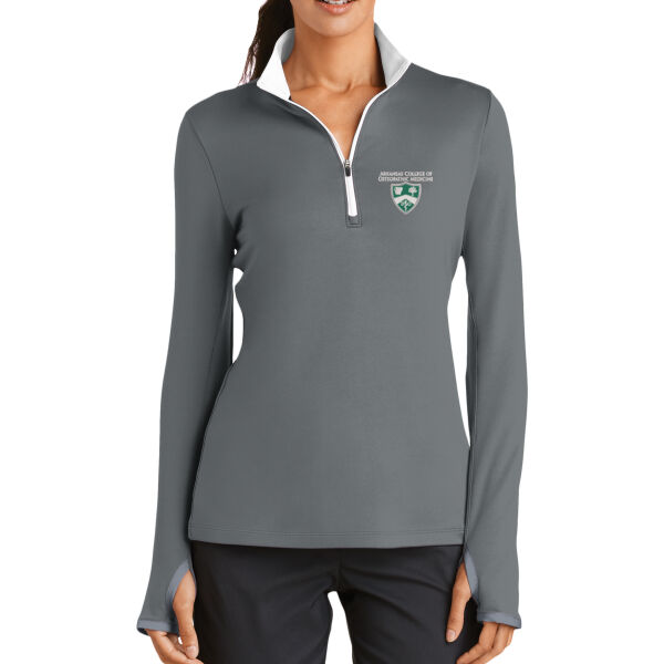 Nike Golf Ladies Dri FIT Stretch 1/2 Zip Cover Up Thumbnail