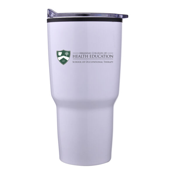 30 oz. Curved Body Tumbler W/ Lid Thumbnail