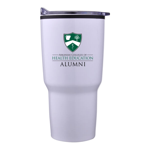 30 oz. Curved Body Tumbler W/ Lid Thumbnail