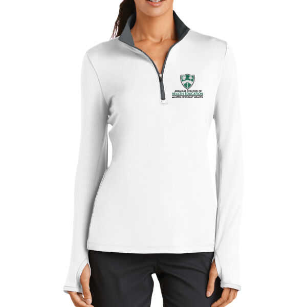 Nike Golf Ladies Dri FIT Stretch 1/2 Zip Cover Up  Thumbnail