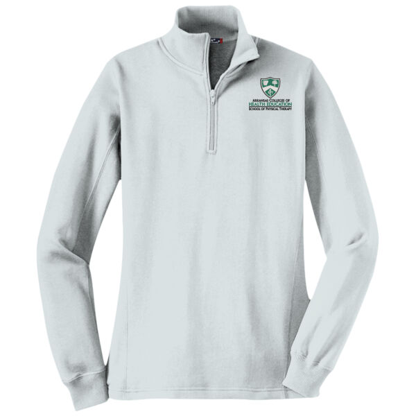 Ladies 1/4 Zip Sweatshirt  Thumbnail