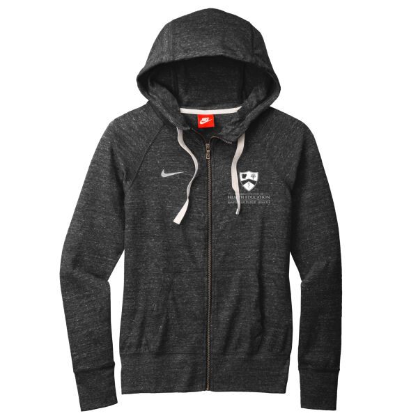 NIKE Ladies Gym Vintage Full Zip Hoodie Thumbnail