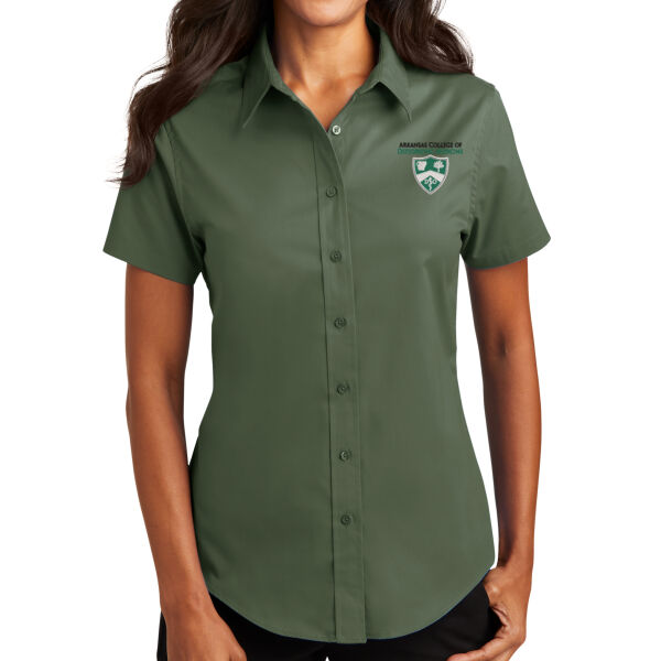 Ladies Short Sleeve Easy Care Shirt Thumbnail