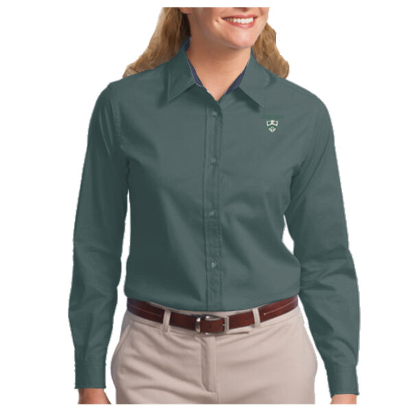 Ladies Long Sleeve Easy Care Shirt Thumbnail
