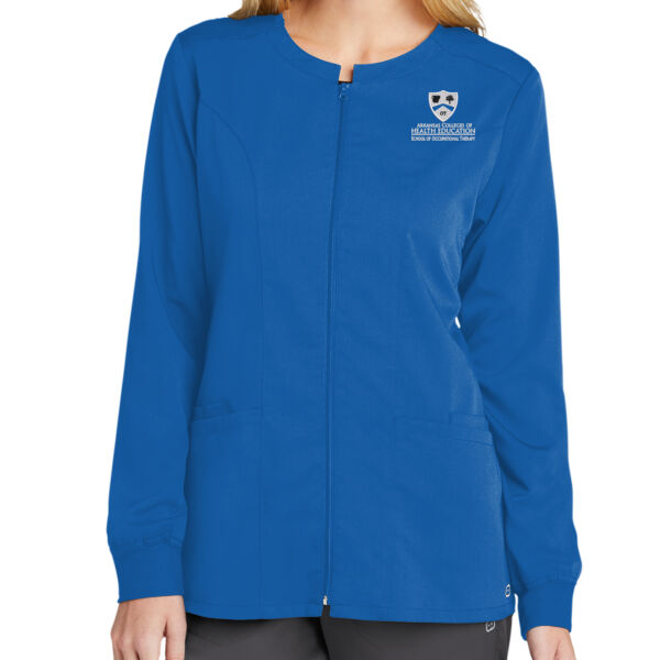 Women's Premiere Flex Full Zip Scrub Jacket  Thumbnail
