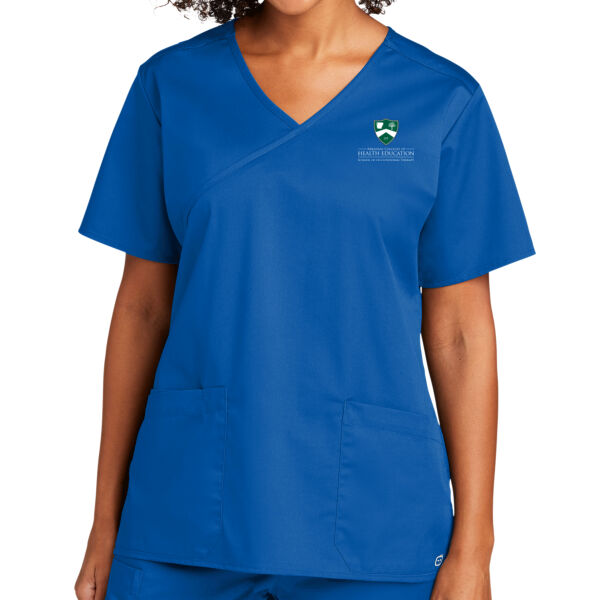 Women's WorkFlex Mock Wrap Top Thumbnail