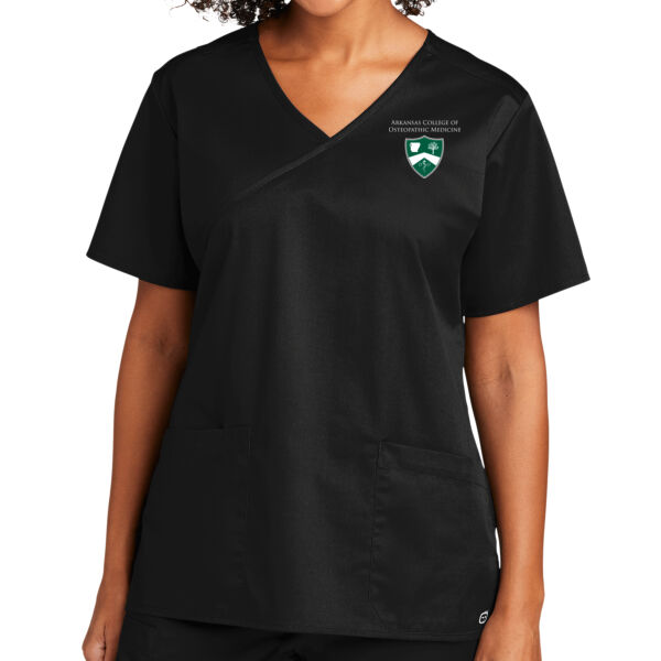 Women's WorkFlex Mock Wrap Top Thumbnail