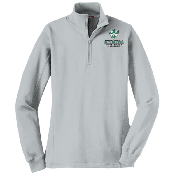Ladies 1/4 Zip Sweatshirt Thumbnail