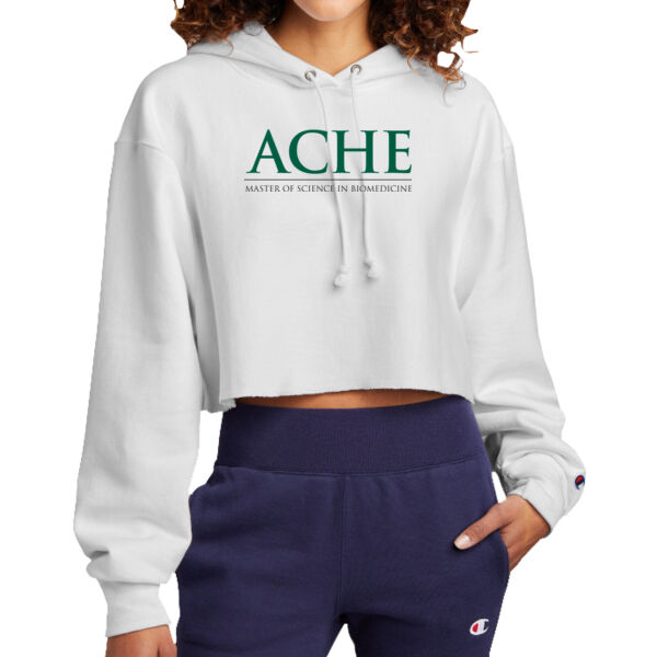 Women's Reverse Weave ® Cropped Cut Off Hooded Sweatshirt 2 Thumbnail