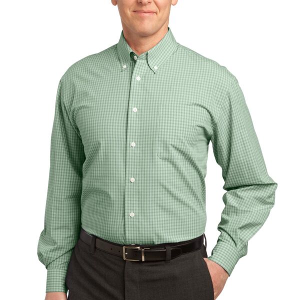 Plaid Pattern Easy Care Shirt Thumbnail