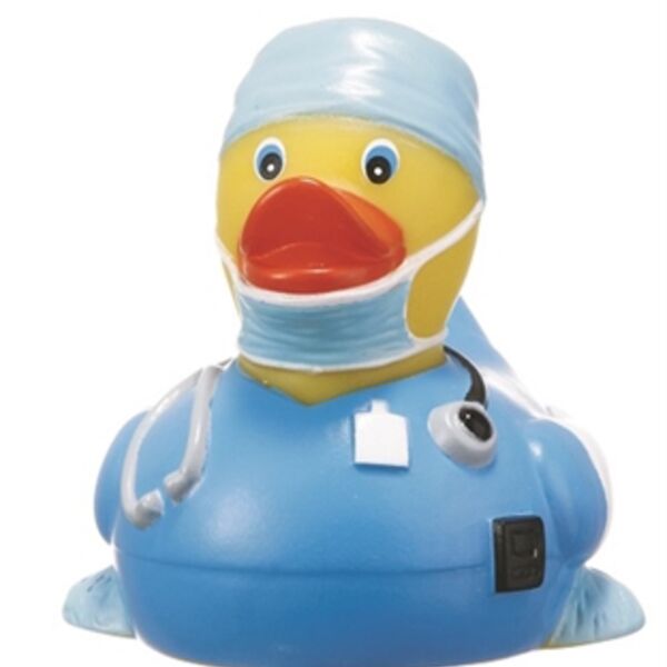 Rubber Surgical Scrubs Duck Thumbnail