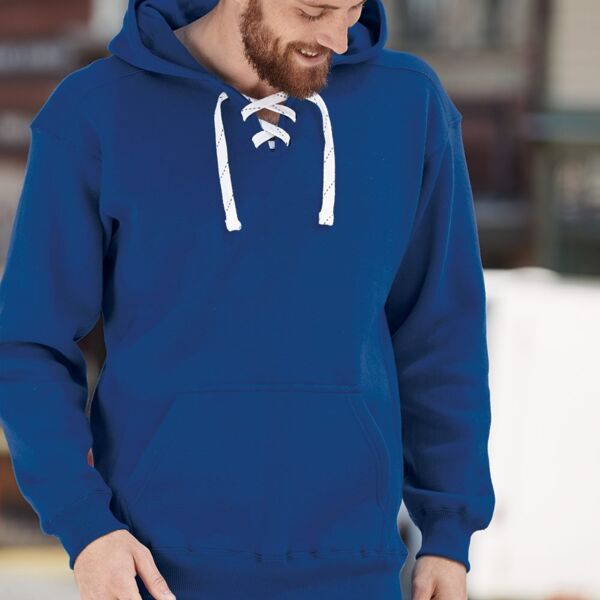 Adult Sport Lace Hooded Sweatshirt Thumbnail