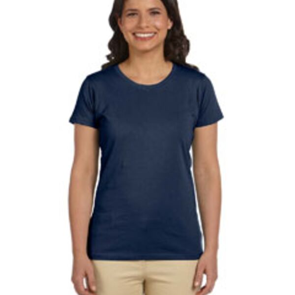 Ladies' 4.4 oz., 100% Organic Cotton Classic Short-Sleeve T-Shirt Thumbnail