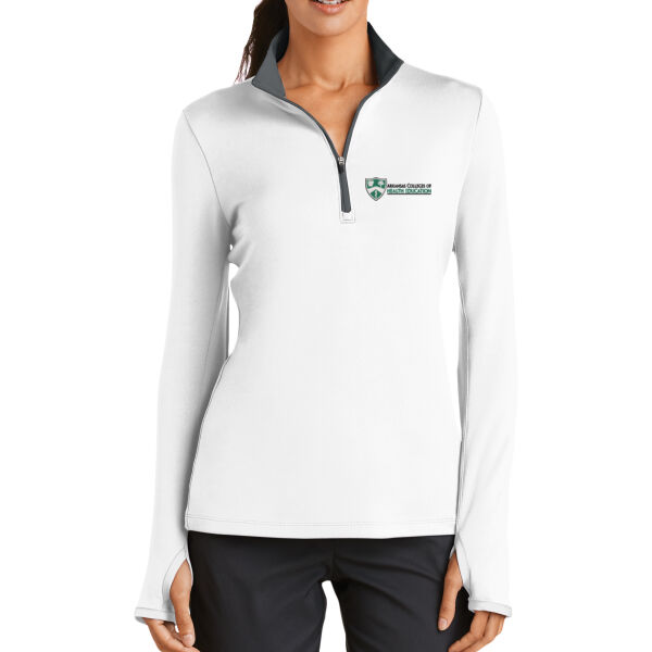 Nike Golf Ladies Dri FIT Stretch 1/2 Zip Cover Up Thumbnail