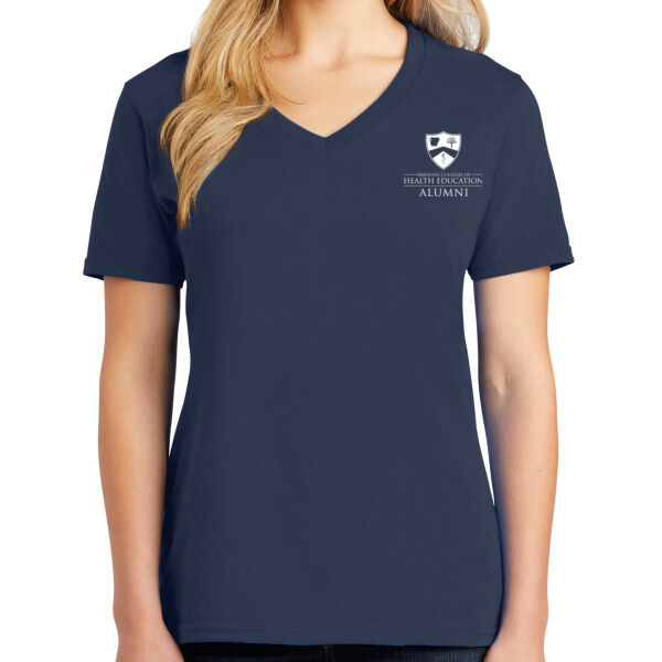 Ladies Core Cotton V Neck Tee Thumbnail
