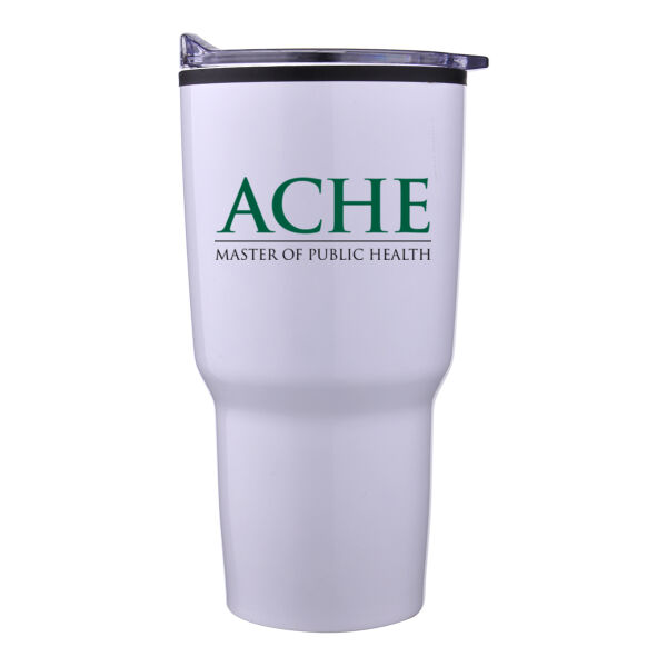 30 oz. Curved Body Tumbler W/ Lid and Custom Logo  Thumbnail