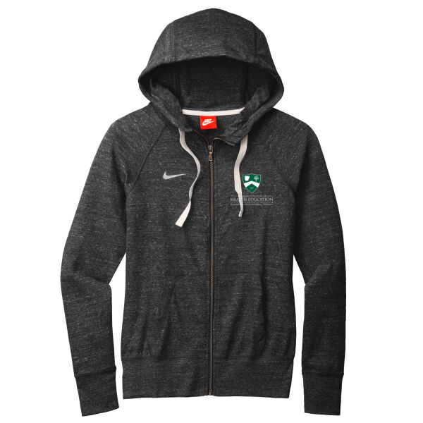NIKE Ladies Gym Vintage Full Zip Hoodie Thumbnail