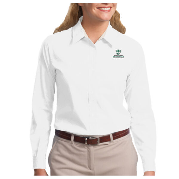 Ladies Long Sleeve Easy Care Shirt Thumbnail