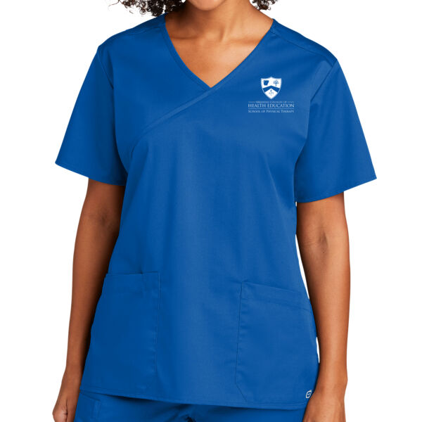 Women's WorkFlex Mock Wrap Top  Thumbnail