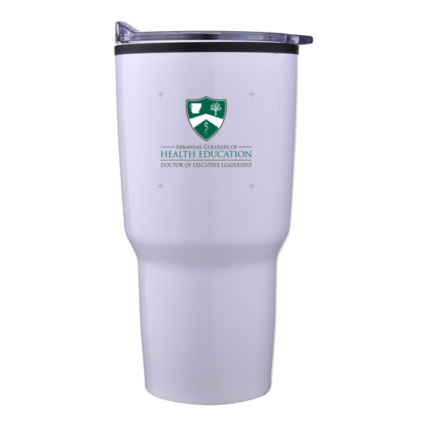 30 oz. Curved Body Tumbler W/ Lid Thumbnail