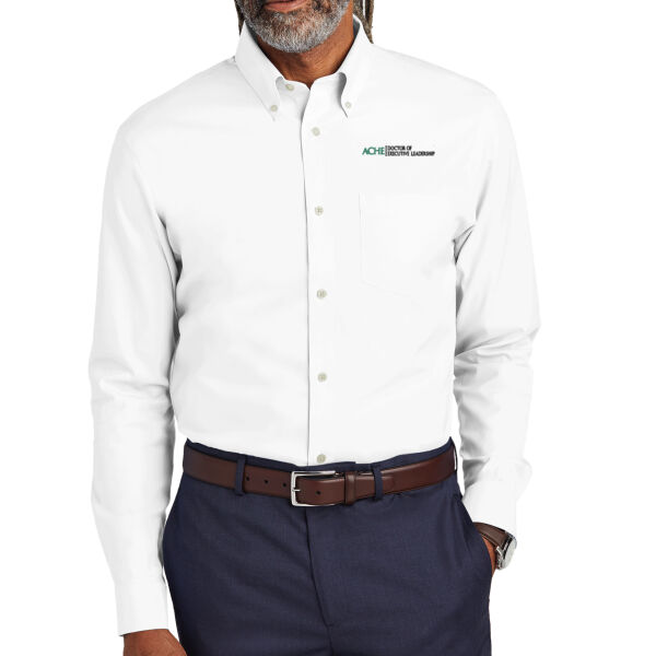 Brooks Brothers Wrinkle Free Stretch Pinpoint Shirt Thumbnail