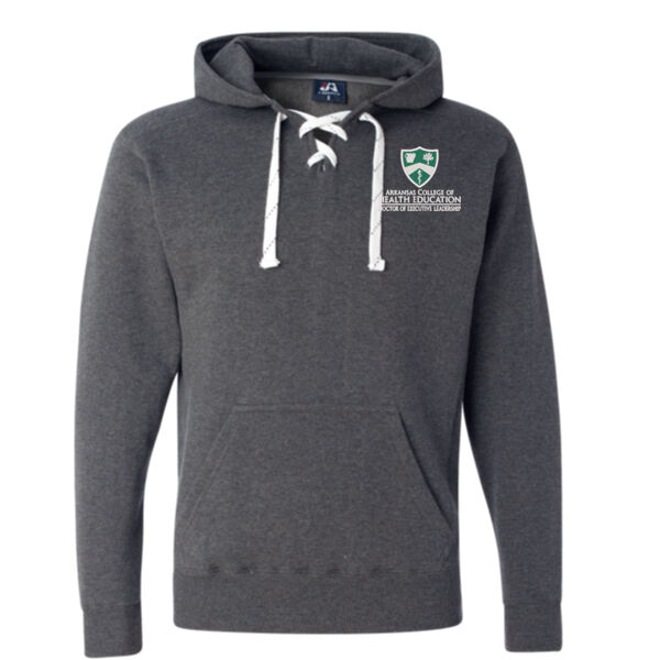 Adult Sport Lace Hooded Sweatshirt Thumbnail