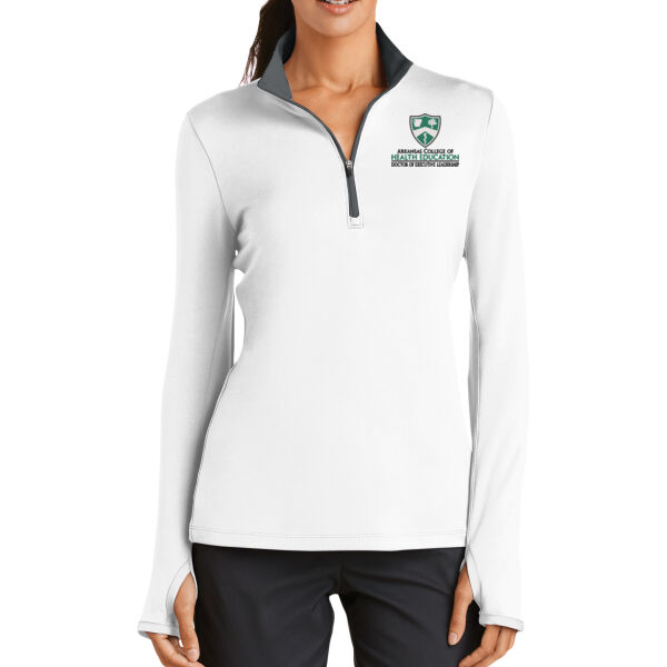 Nike Golf Ladies Dri FIT Stretch 1/2 Zip Cover Up Thumbnail